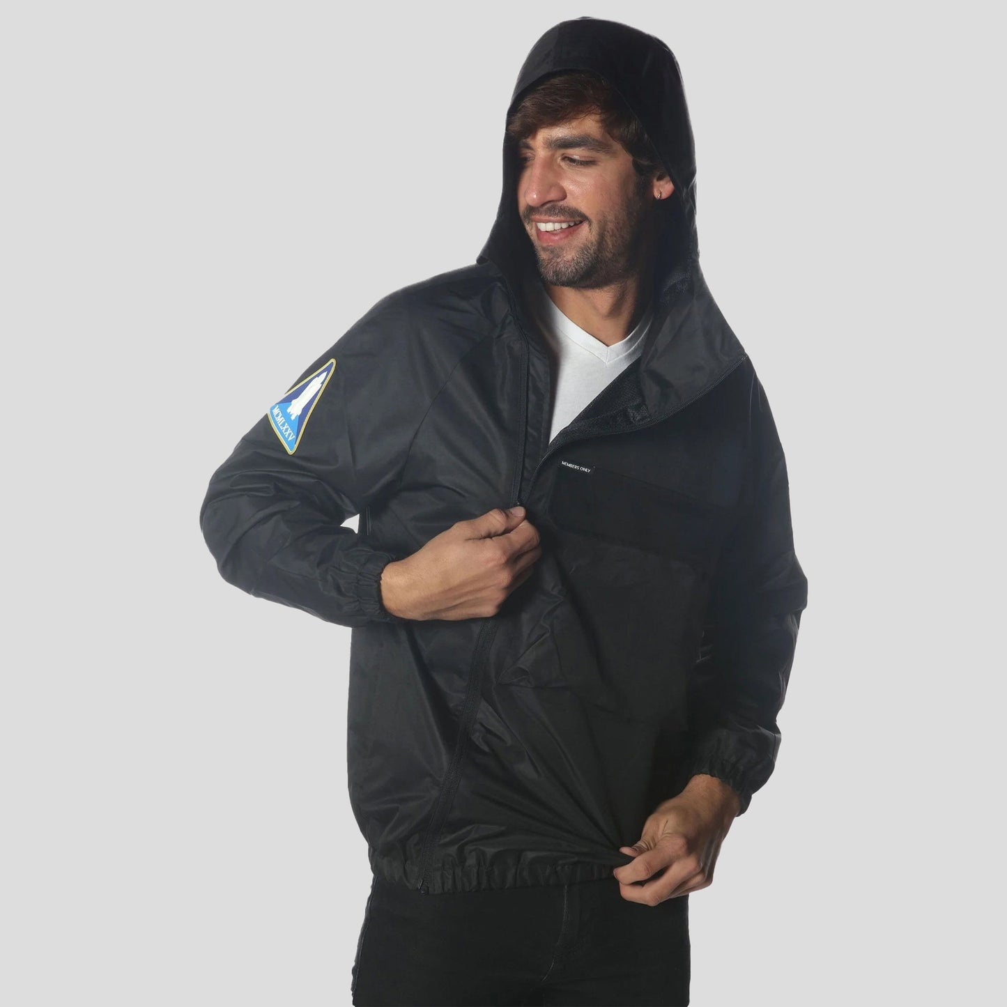 Men's Asymmetrical Windbreaker Jacket - FINAL SALE