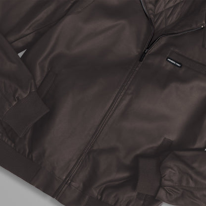 Women's Faux Leather Iconic Racer Oversized Jacket