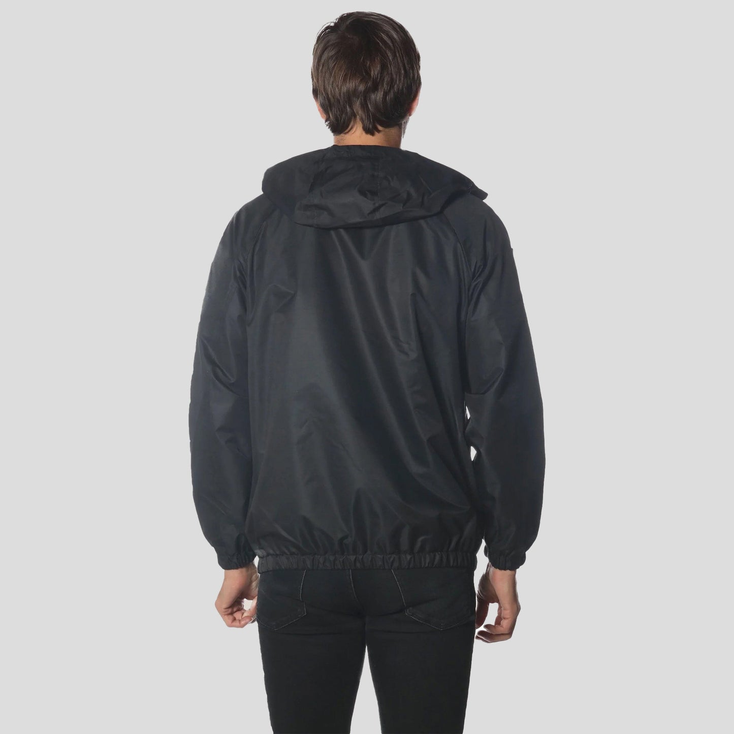 Men's Asymmetrical Windbreaker Jacket - FINAL SALE