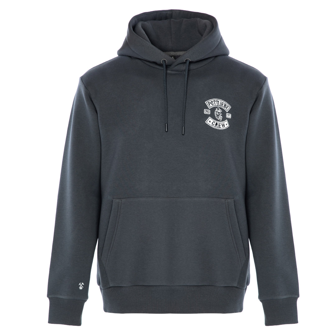 Hoodie "Pottliebe Crew" Dark Indigo Grey