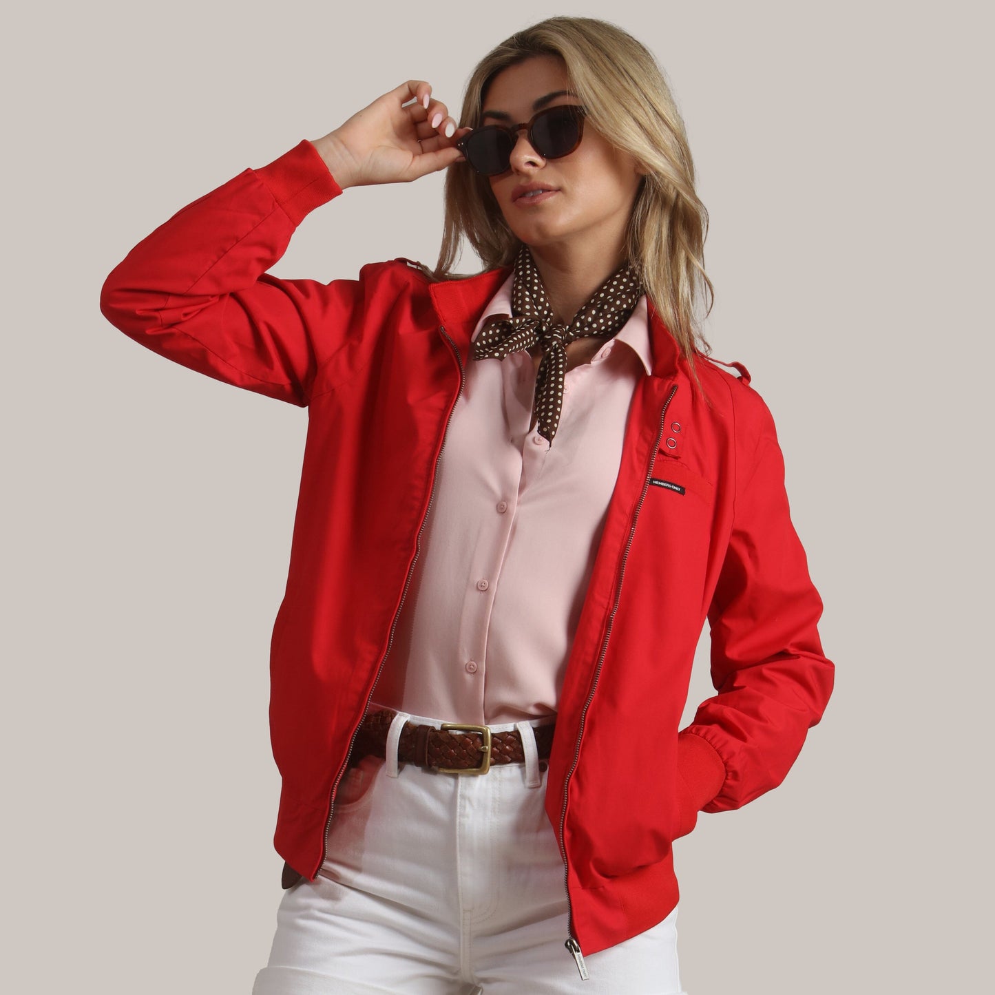 Women's Classic Iconic Racer Jacket (Slim Fit)