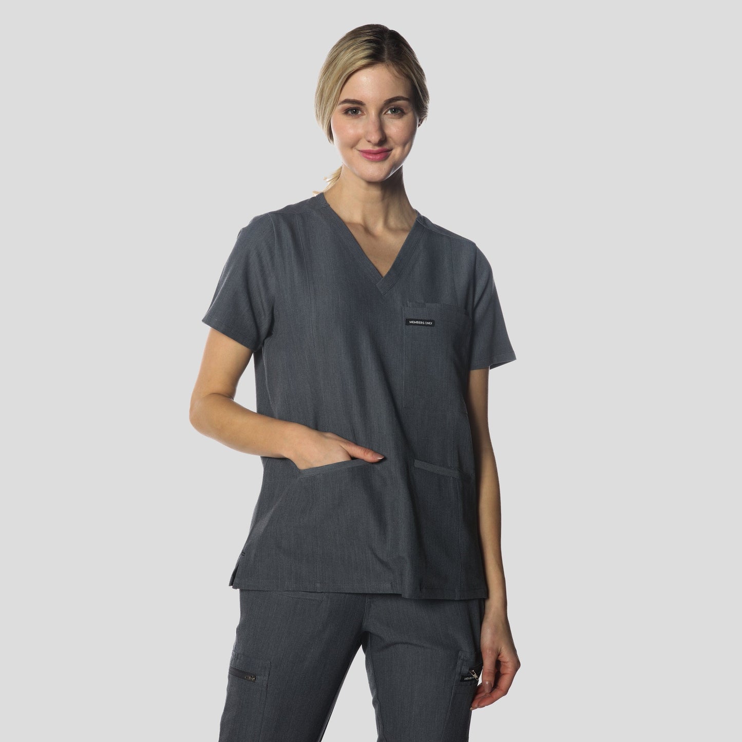 Siena 5-Pocket Scrub Top