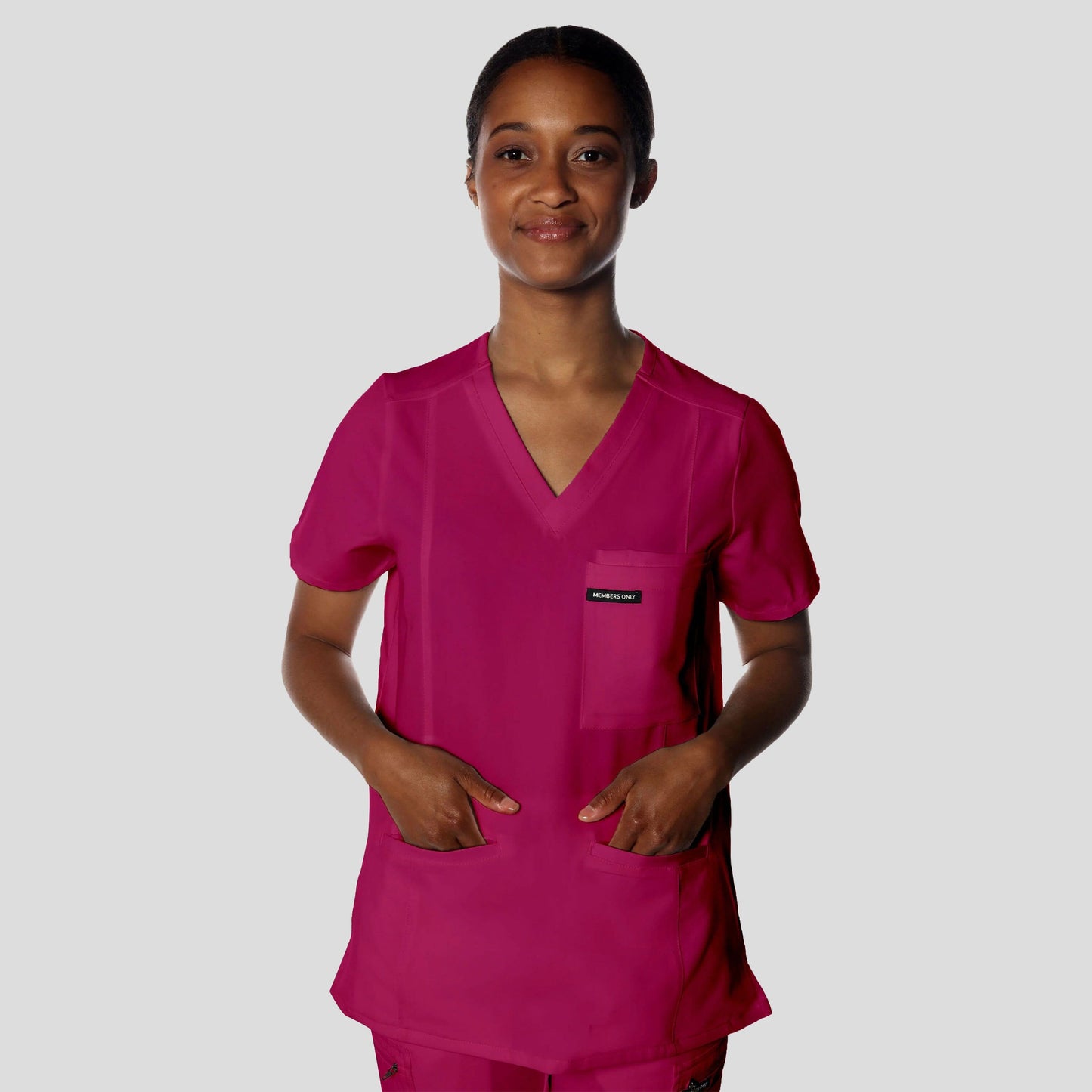 Siena 5-Pocket Scrub Top