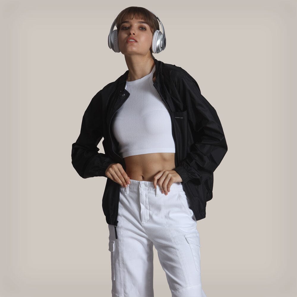 Women's Windbreaker Oversized Packable Jacket