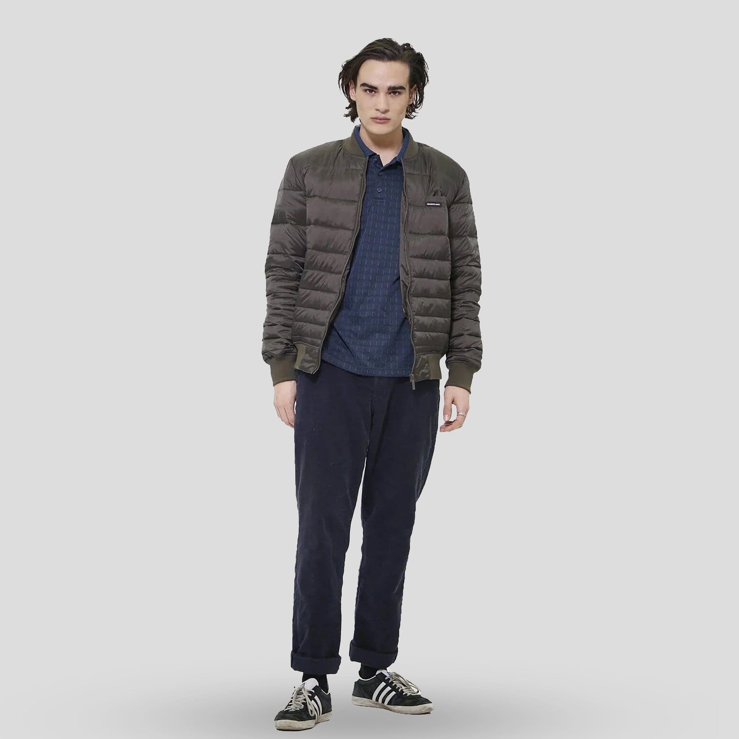 Men's Solid Puffer Jacket - FINAL SALE