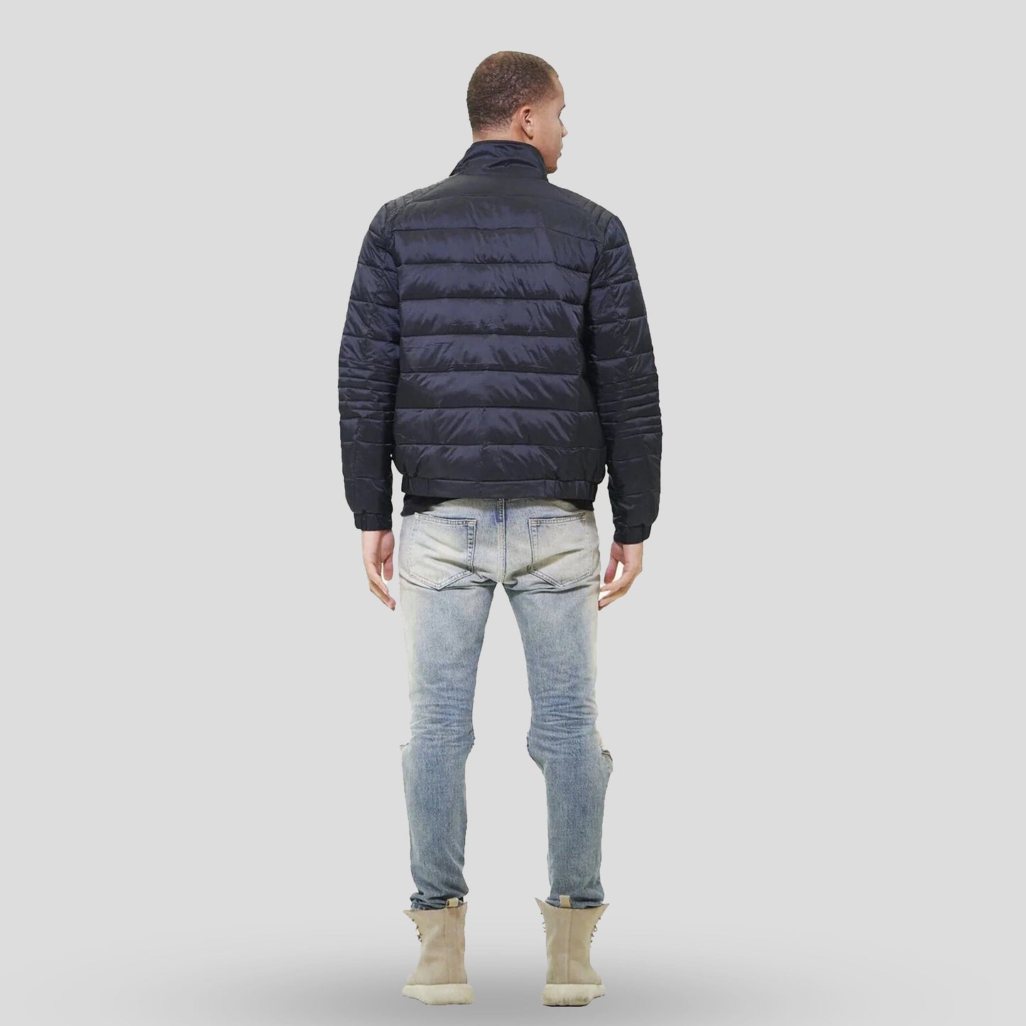 Men's Moto Puffer Jacket - FINAL SALE