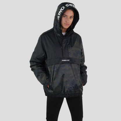 Women's Camo Popover Oversized Jacket - FINAL SALE