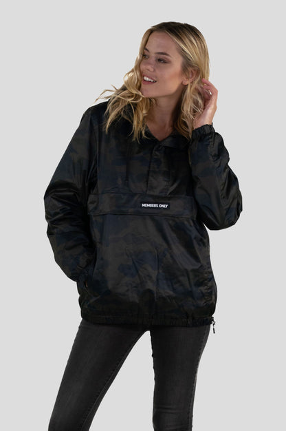 Women's Camo Popover Oversized Jacket - FINAL SALE