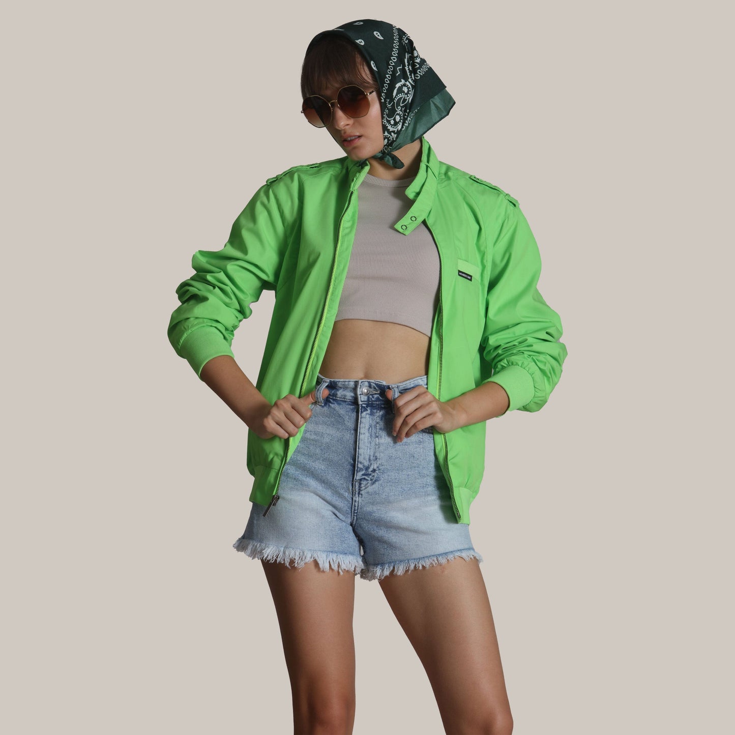 Women's Classic Iconic Racer Oversized Jacket