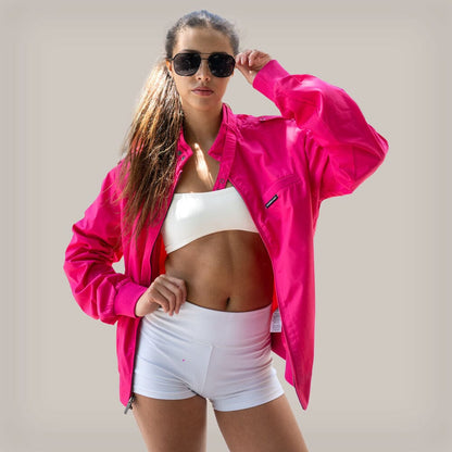 Women's Classic Iconic Racer Oversized Jacket