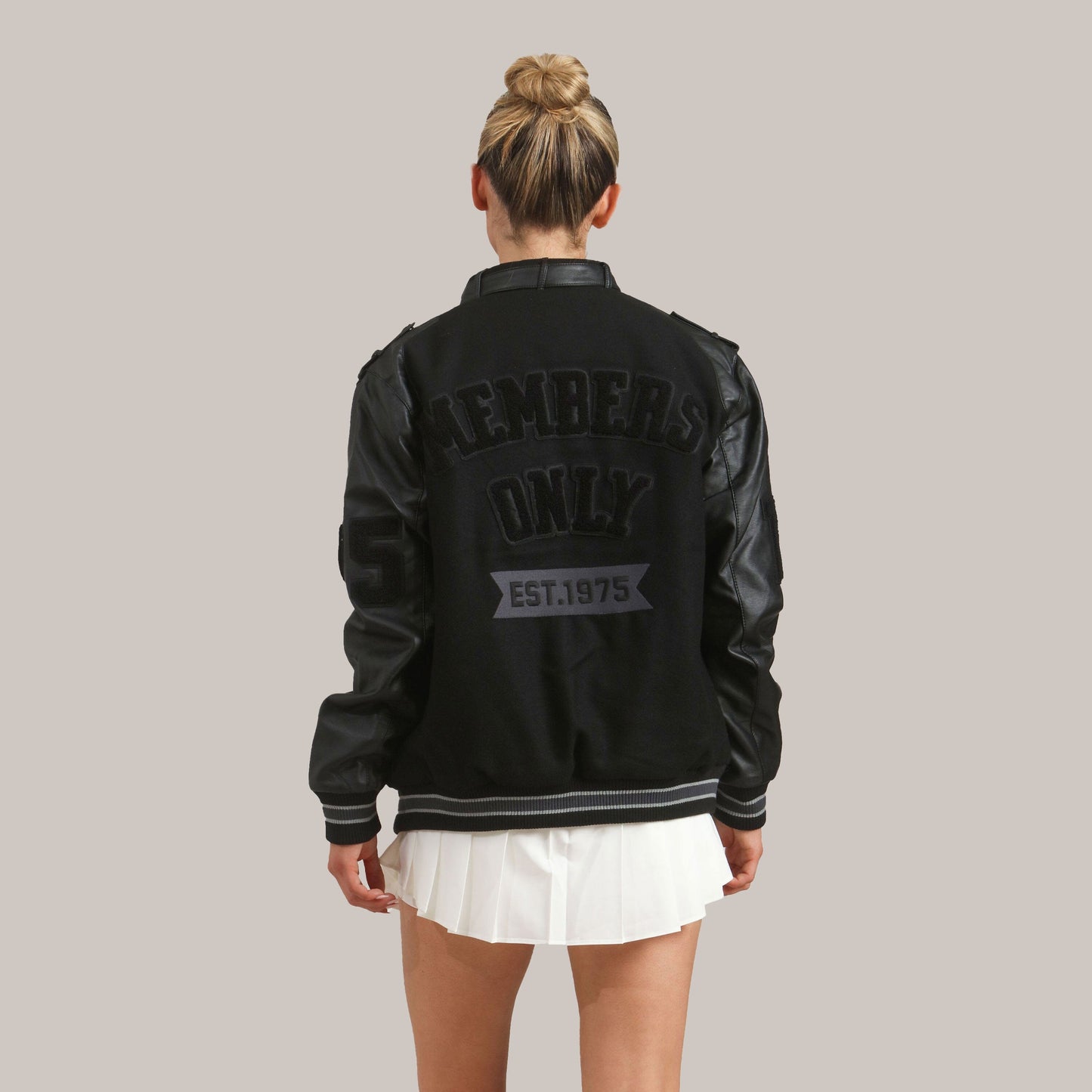 Women's Oversized Varsity Jacket