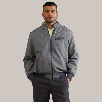 Men's Anderson Glen Plaid Iconic Racer Jacket