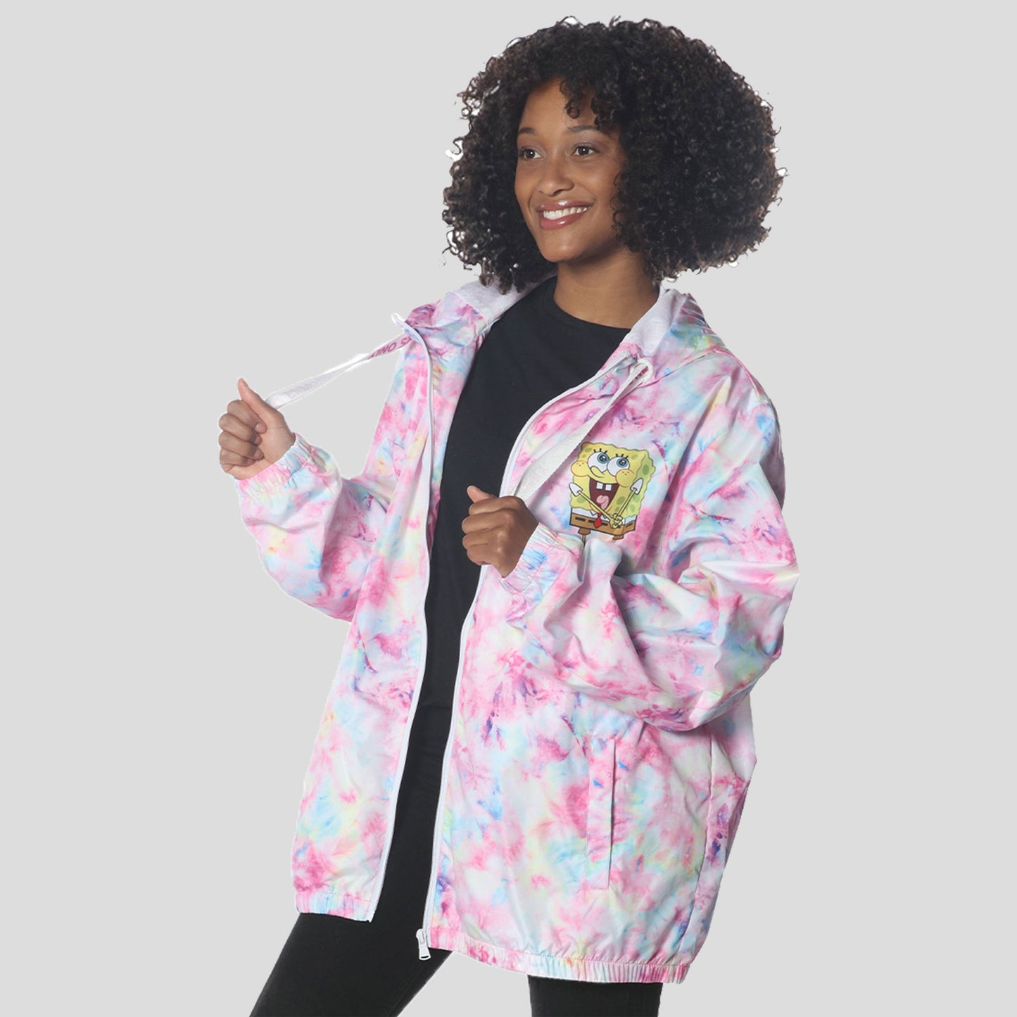 Women's SpongeBob Full Zip Jacket - FINAL SALE