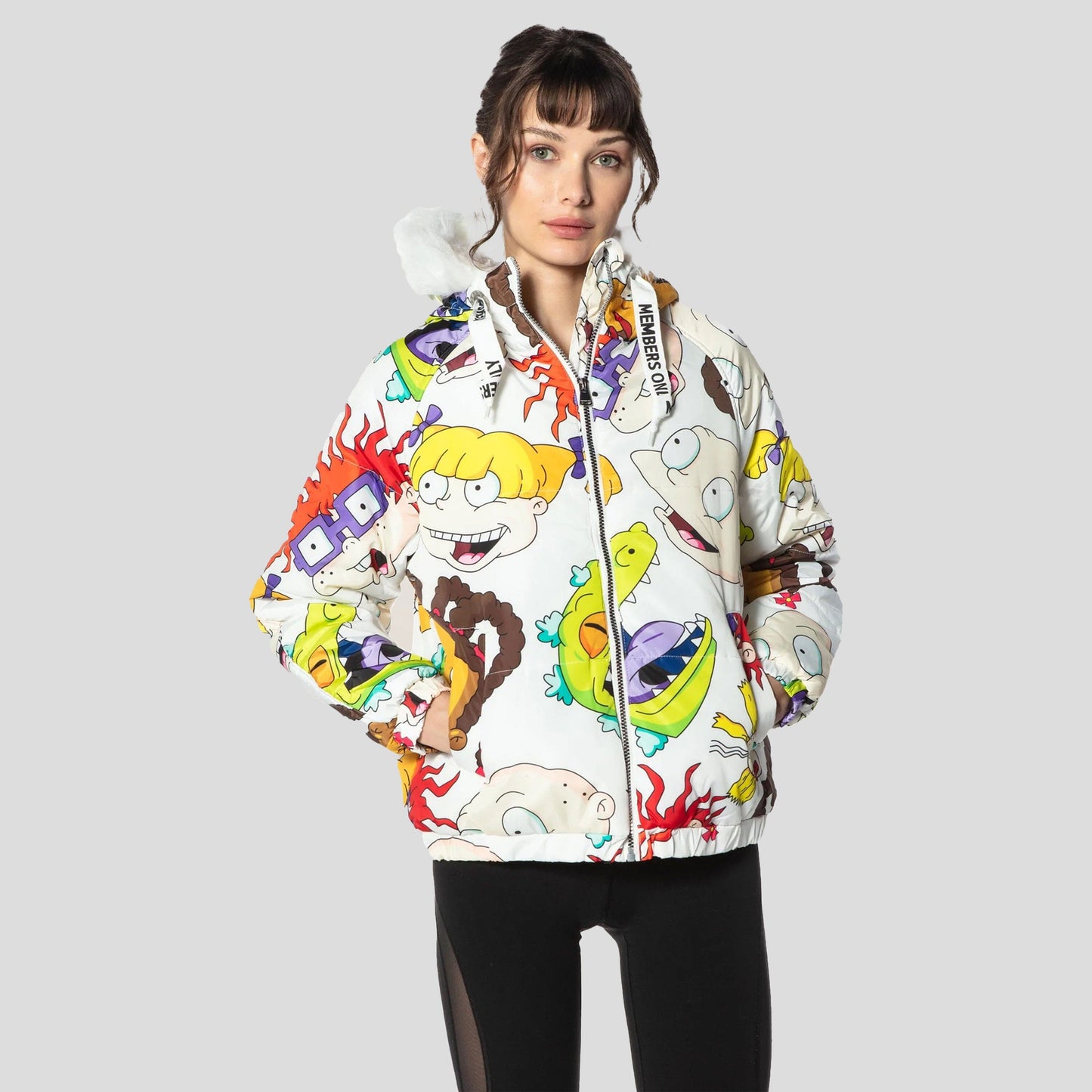 Women's Nickelodeon Snorkel Bomber Jacket - FINAL SALE