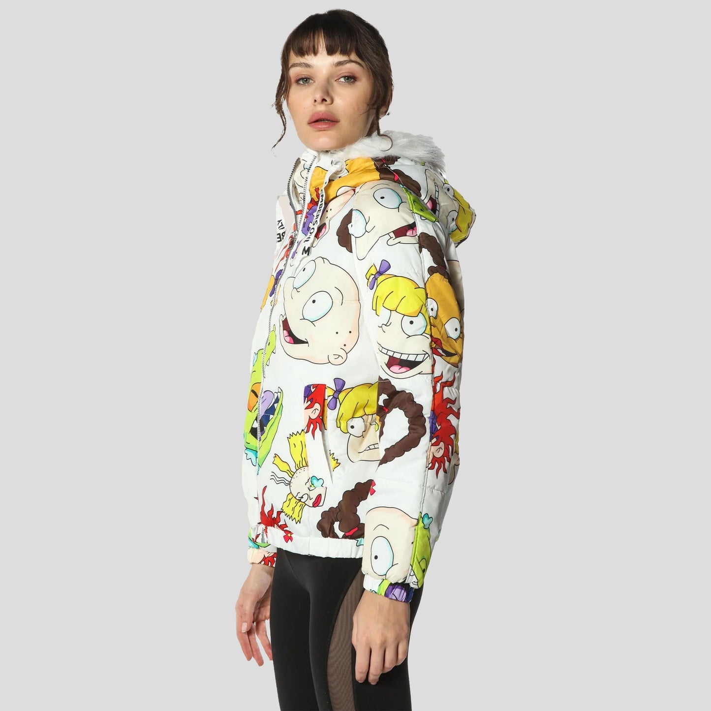 Women's Nickelodeon Snorkel Bomber Jacket - FINAL SALE