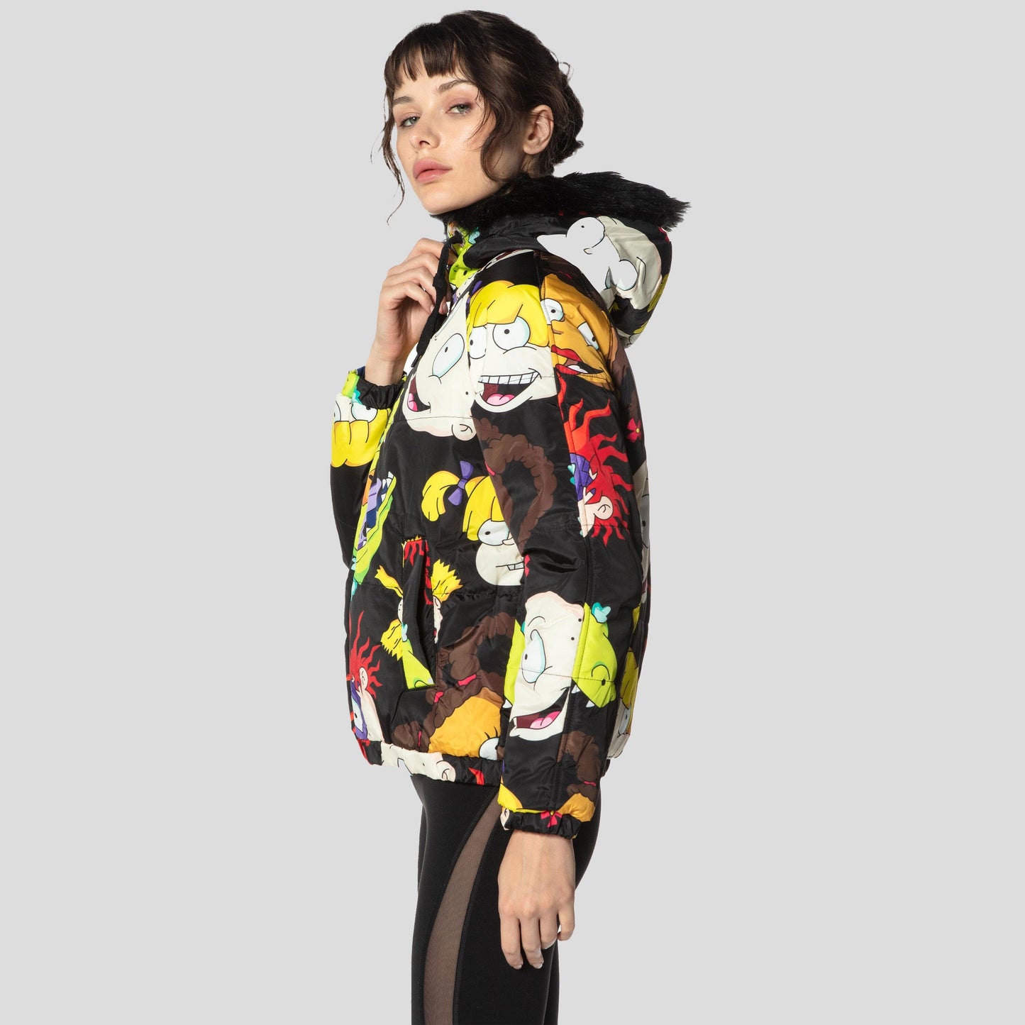 Women's Nickelodeon Snorkel Bomber Jacket - FINAL SALE