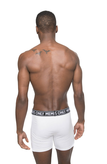 Men's 3PK Cotton Spandex Boxer Brief - Black/White/Grey - FINAL SALE