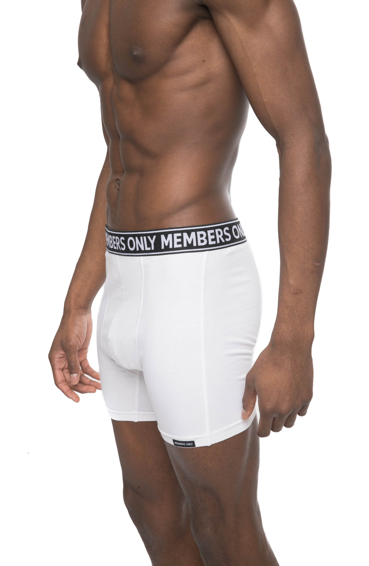 Men's 3PK Cotton Spandex Boxer Brief - Black/White/Grey - FINAL SALE