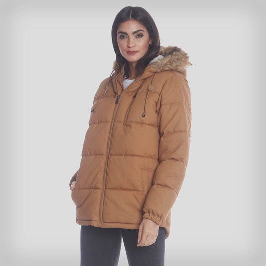 Women's Cotton Puffer Oversized Jacket - FINAL SALE