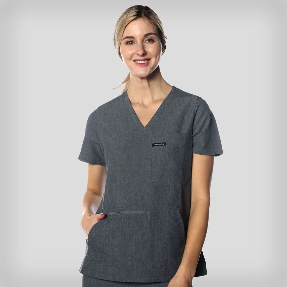 Cordoba 5-Pocket Scrub Top