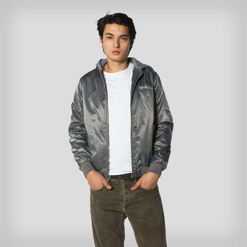 Men's Flight Satin Twill Hooded Jacket - FINAL SALE