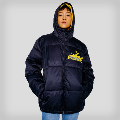 Women's Rad Spongebob Puffer Oversized Jacket - FINAL SALE