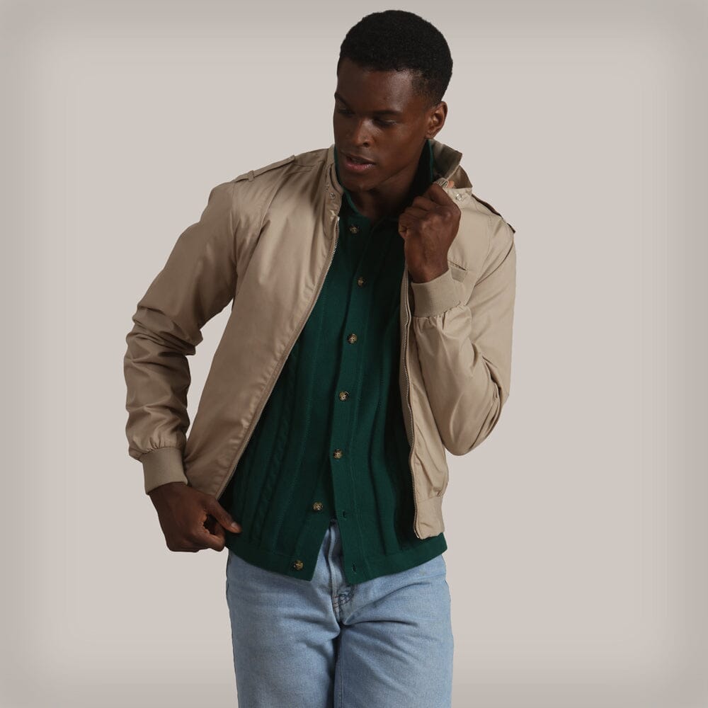 Men's Big & Tall Classic Iconic Racer Jacket