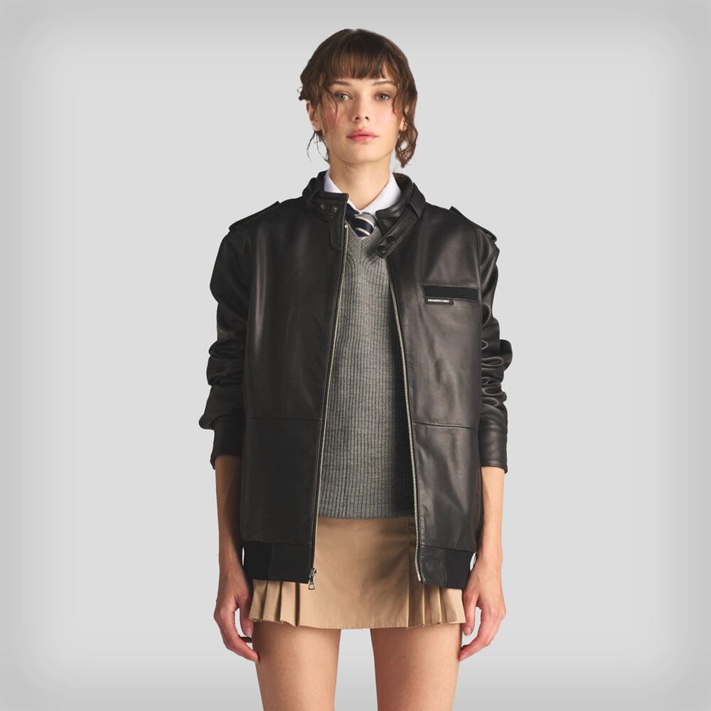 Women's Lambskin Iconic Oversized Jacket