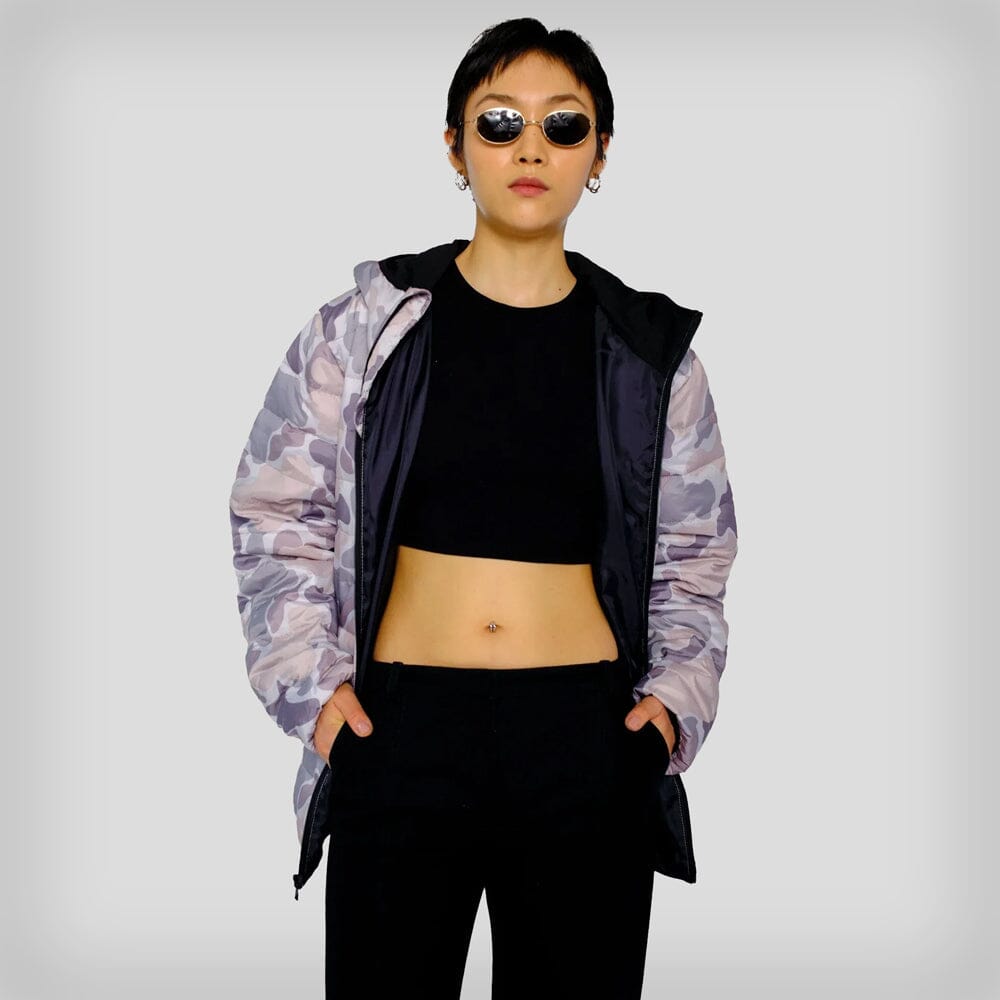 Women's Solid Packable Oversized Jacket  - FINAL SALE