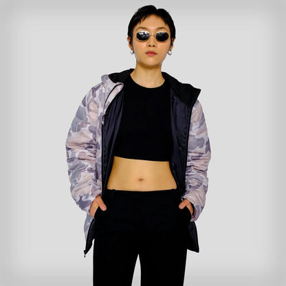 Women's Solid Packable Oversized Jacket  - FINAL SALE