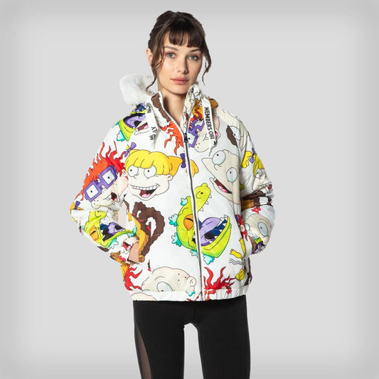 Women's Nickelodeon Snorkel Bomber Jacket - FINAL SALE