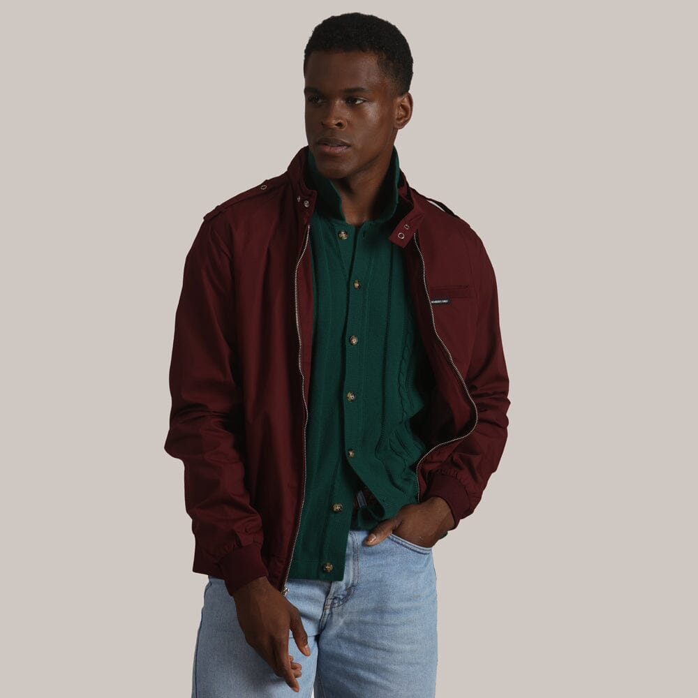 Men's Big & Tall Classic Iconic Racer Jacket