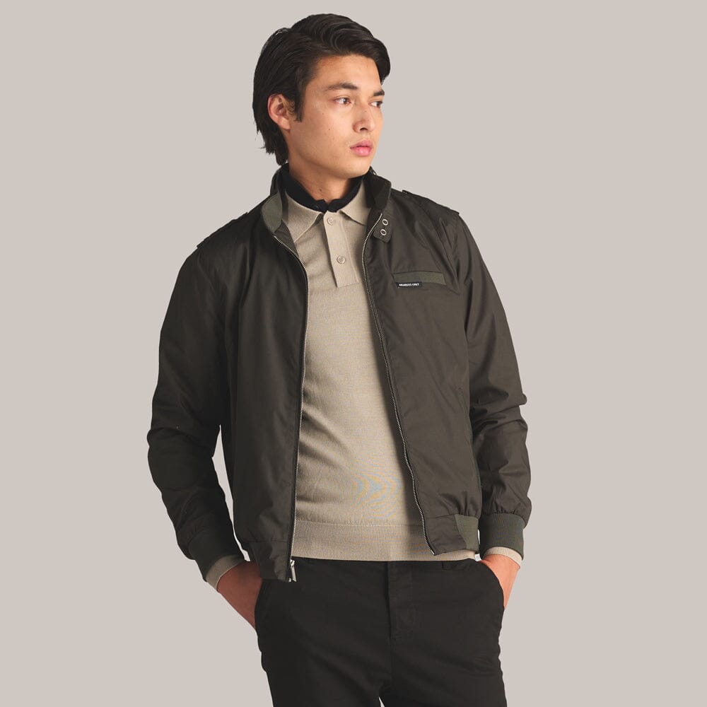 Men's Big & Tall Classic Iconic Racer Jacket