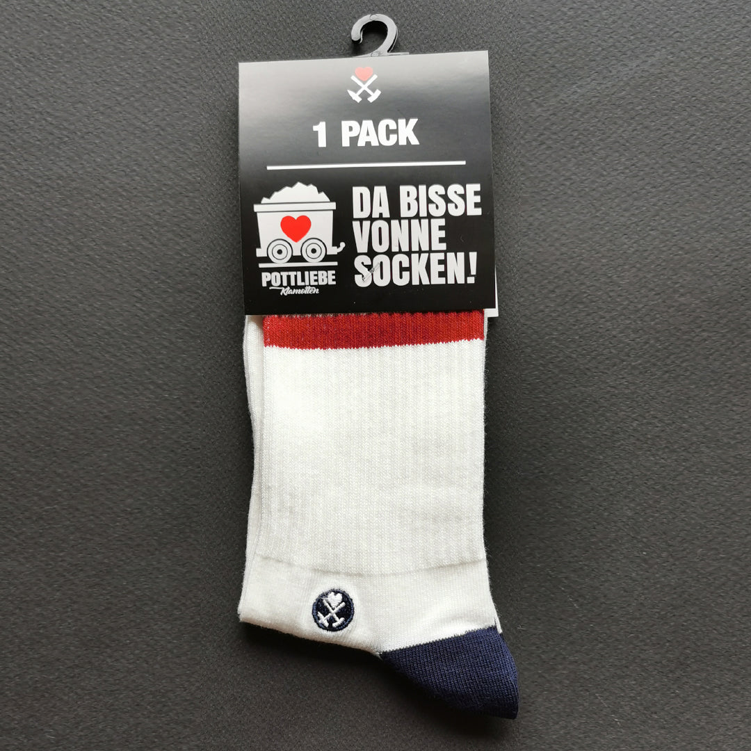 Socken "Retro" Cream (1 Paar)