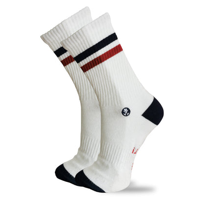 Socken "Retro" Cream (1 Paar)